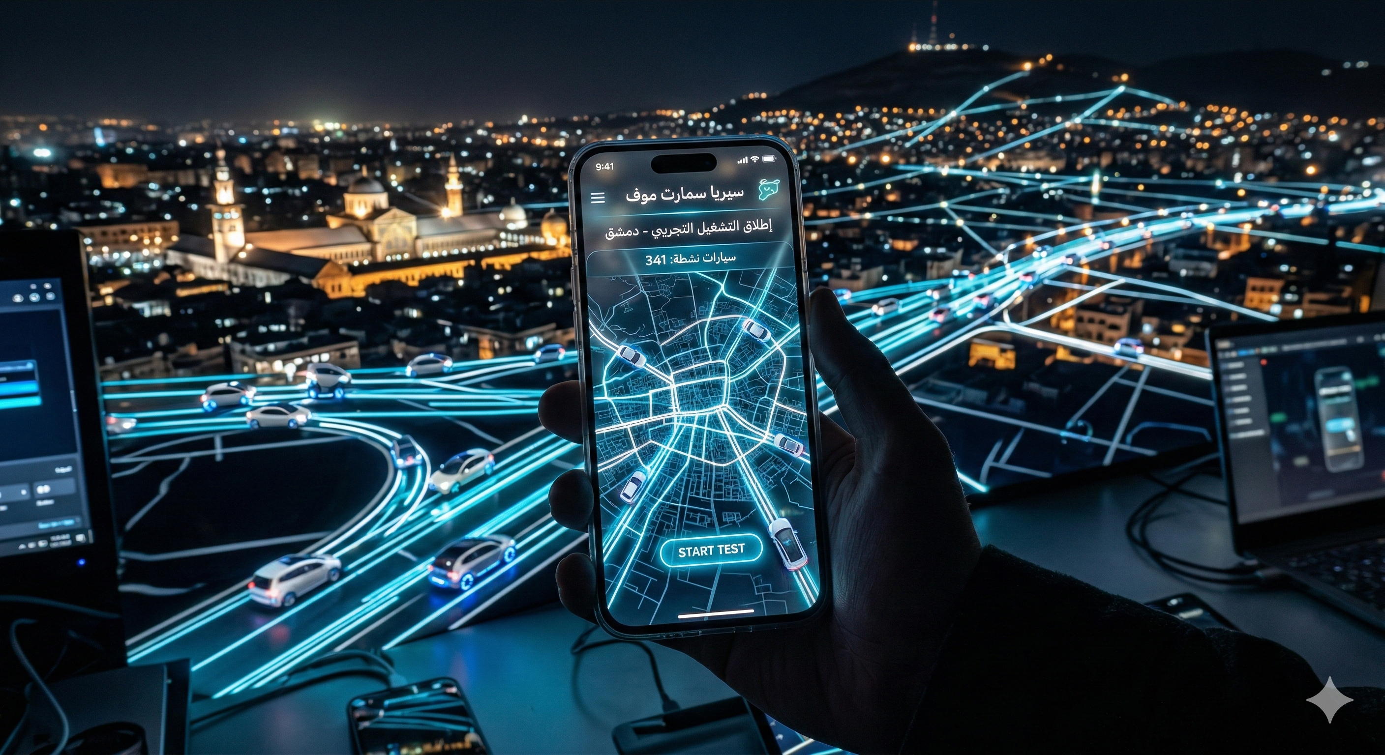 شهادة اعتمادية من جهات رسمية سورية لتطبيق انطلق